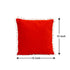 Red & White Christmas Cushion - Uncommongifts.in